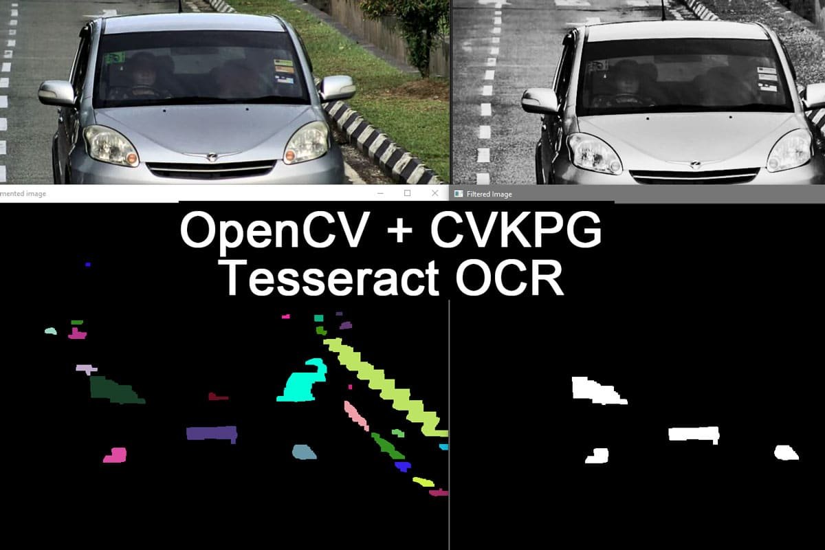 OpenCV-CVPKG-Tesseract-Installation